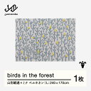 【ふるさと納税】 【山形緞通×ミナ ペルホネン】 『birds in the forest』 (L) 高級 カーペット 絨毯 じゅうたん インテリア ラグ おしゃれ オシャレ お洒落 oc-lpbfl