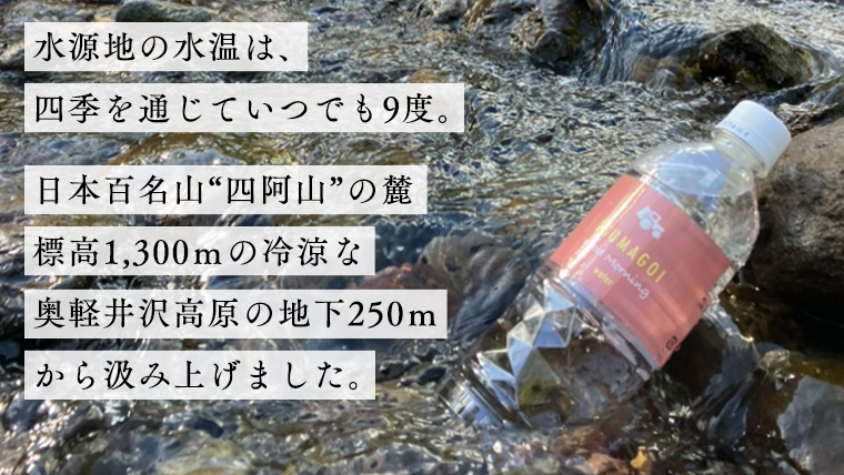 【 定期便 3ヶ月 】 つまごい水日和 (みずびより) 550ml × 24本 3回 水 天然水 ミネラルウォーター 防災 キャンプ アウトドア 嬬恋銘水 定期 [AB067tu]