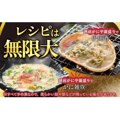 ふるさと納税 福井市 [トライアル返礼品][訳あり]越前がに甲羅盛(越前がに甲羅盛145g前後×1個)合計1個 |  | 02