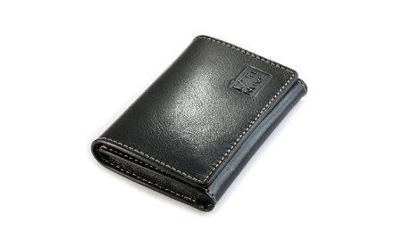 ビンテージオイルレザーの名刺&カードケース / 標準サイズ　バンナイズ オイル シュリンク レザー 本革 名刺 ファッション小物 財布  ビンテージキャメル