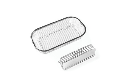 すっきり暮らすセット（浅型+包丁スタンド） 水切りかご ステンレス 食洗機対応 燕三条製 [ビーワーススタイル] 【015S192】