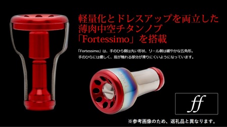 LIVRE リブレ CRANK 110（ダイワ右タイプ）（チタン×ゴールド） F25N-103[AMBB013-2]