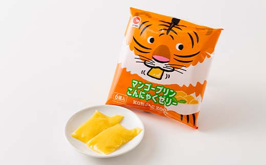 マンゴープリンこんにゃくゼリー(20g×6個×12袋入)×1箱 F21E-240