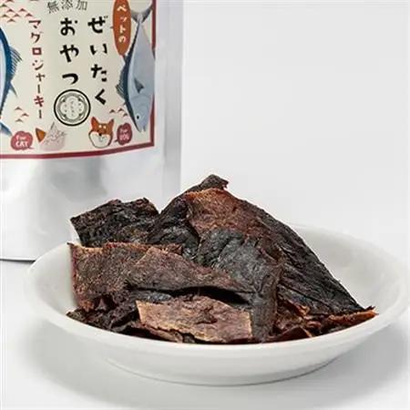 【伊東加工・干物屋が製造】ペット用 まぐろジャーキー 15g×5パック【1671971】