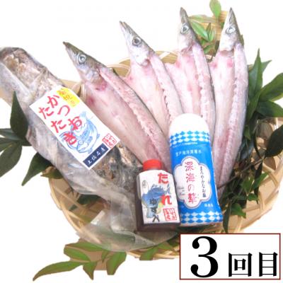 ふるさと納税 室戸市 【3回定期便】干物定期便　秋お届けコース(10、11、12月お届け) |  | 03