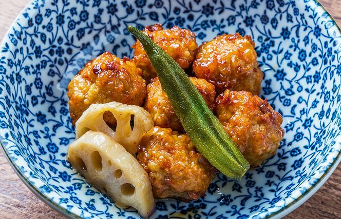 きんぴらつくね串　40串（460g×2パック）【冷凍 惣菜 簡単調理 一人暮らし】 099H865