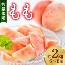 【ふるさと納税】残りわずか【先行予約／数量限定】京都丹後産 桃 約2kg（6～8玉）（2025年7月中旬～発送） 歯ごたえのある かための桃 ふるさと 納税 桃 2kg ふるさと 納税 もも モモ ふるさと 納税 先行予約 期間限定 ふるさと 納税 フルーツ くだもの 果物