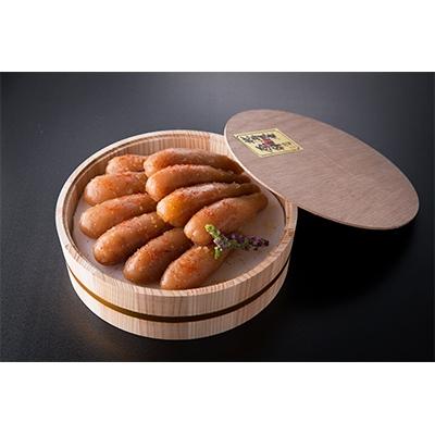 ふるさと納税 中間市 「食品添加物不使用」極み無着色明太子　檜樽入り(600g)【中間市】 |  | 01