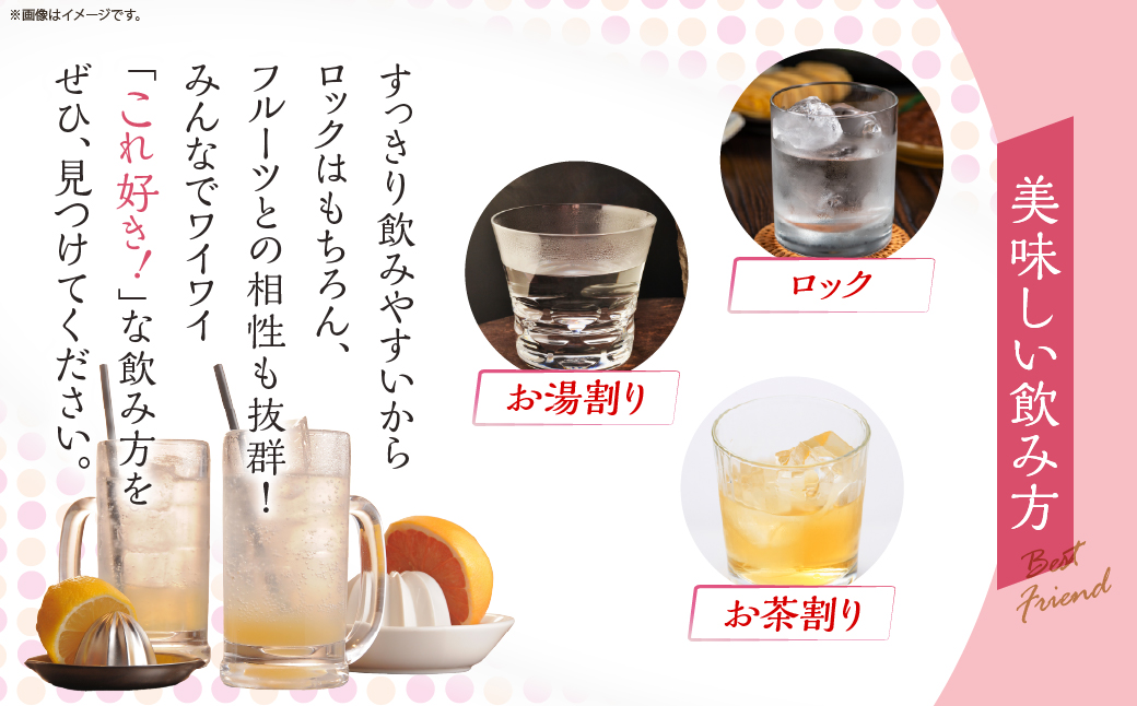 【雲海酒造】本格麦焼酎いいとも 25度 1800ml×6本セット_A0087-018
