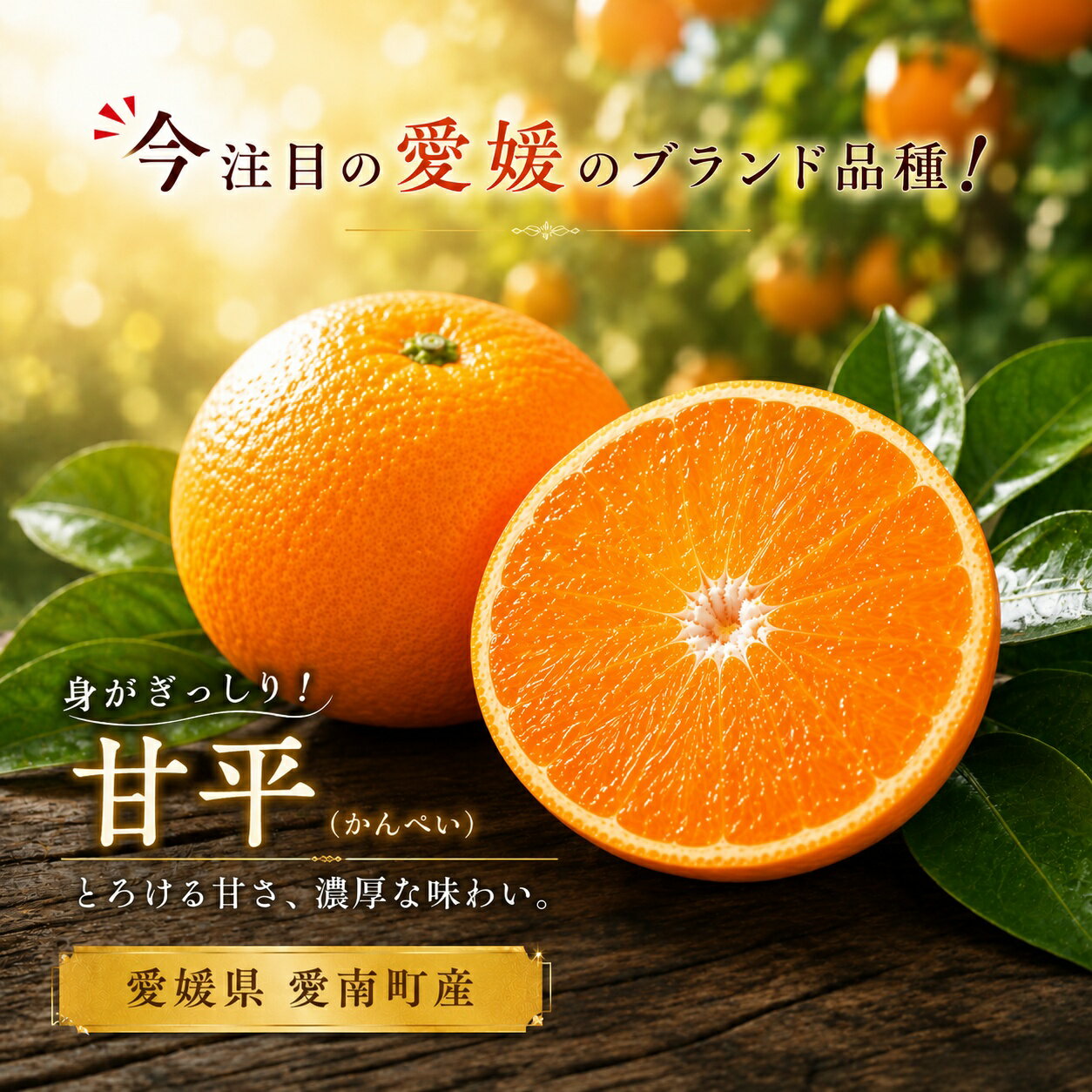 【ふるさと納税】 先行予約 数量限定 贈答用 甘平 4kg 前田ファーム 贈答用 甘い 愛媛みかん 高級 蜜柑 みかん オレンジ ポンカン 柑橘 愛媛県 愛南町 生産者 産地 直送 産直 まどんな 発送期間: 2027年2月上旬〜無くなり次第終了