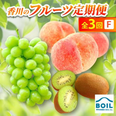 ふるさと納税 香川県 【発送月固定定期便】香川のフルーツ(3F)全3回