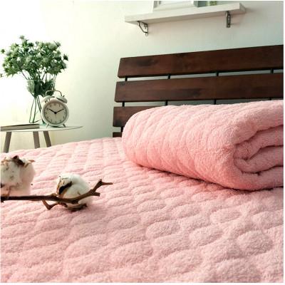 ふるさと納税 和泉市 【シングル】コットンタオル&和泉木綿ガーゼ敷パッド　100×205cm　ピンク1枚　PF-1S-PI |  | 02