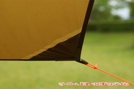 oxtos CORDURA ヘキサタープ カーキ / (OX-072) タープ  【 タープ 】
