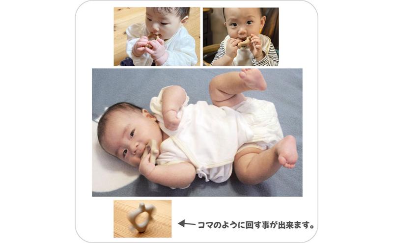 木のおもちゃ/はがため おしゃぶり おむすびころりん psc 日本製 出産祝いにお薦め♪ 赤ちゃん おもちゃ がらがら ラトル 男の子 女の子 おしゃれ 2ヶ月 3ヶ月 4ヶ月 5ヶ月 6ヶ月 1歳 