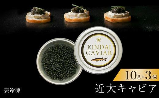 近大キャビア10g×3個 ［KD8］