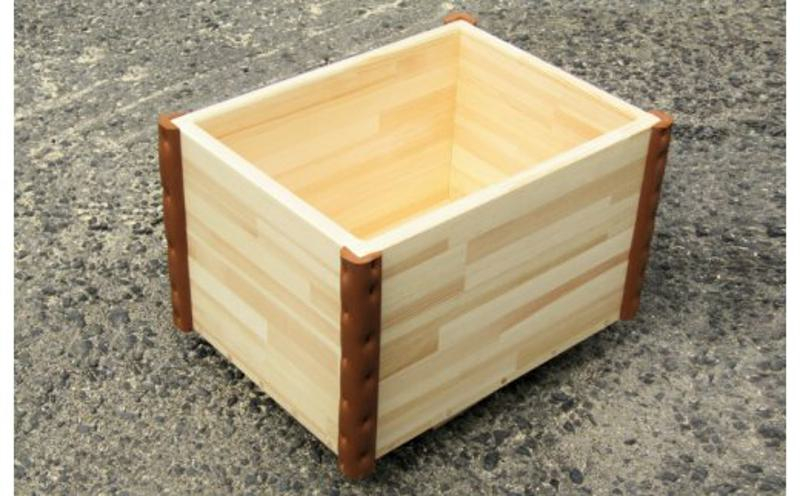 
手作り木製 おもちゃ箱
