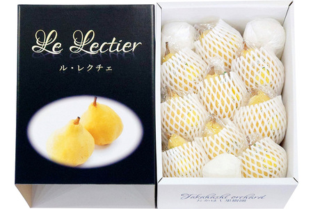 【2025年先行予約】 たかはし果樹園 謹製 新潟特産 幻の洋梨ル・レクチェ 厳選品 約3kg 《11月下旬以降配送》 果物 フルーツギフト 冬の味覚 産地直送加茂市 たかはし果樹園 ルレクチェ 洋梨