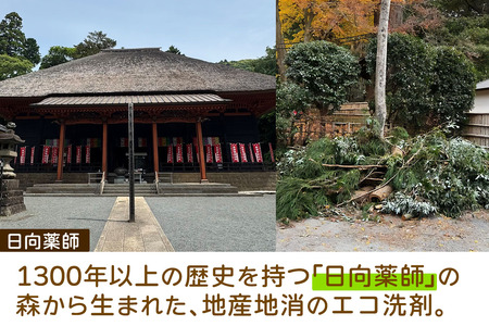 地域洗剤「日向薬師の森洗剤3kgBOX」 [0447]