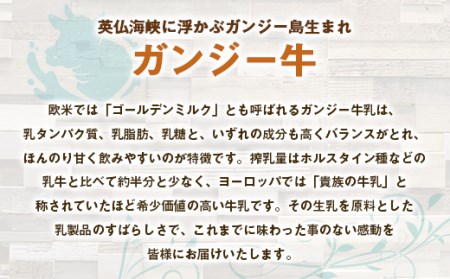 貴族の牛乳！ ガンジー牛乳 100% 900ml 2本 冷蔵