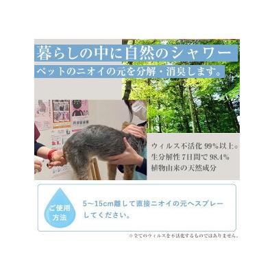 ふるさと納税 いちき串木野市 【令和7年お歳暮対応】ナノコロナチュレSSSEN ペットスプレーセット |  | 03