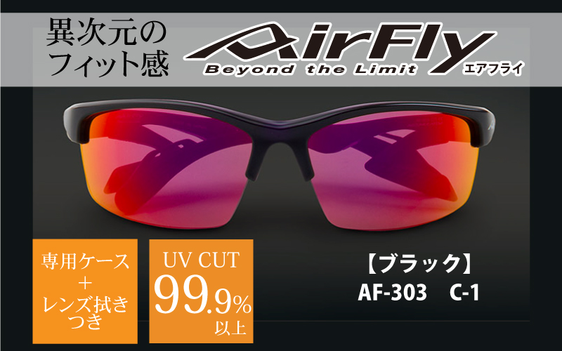 エアフライ ２眼　2019年版　標準サイズ：ブラック　AF-303 C-1