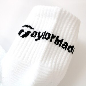 【2026年2月中旬から順次発送】 テーラーメイド ショートソックス 1足 TL696【ホワイト】 《 靴下 25センチ 26センチ 27センチ くつ下 ソックス テーラーメイド ショートソックス 抗