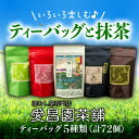 【ふるさと納税】 ティーバッグ 5種 飲み比べ セット ほうじ茶 抹茶 和紅茶 深蒸し茶 玄米茶 セット