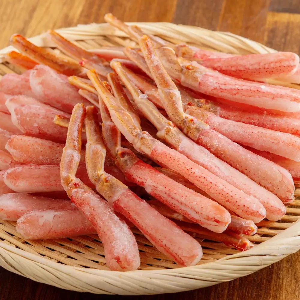【訳あり】北海道産 冷凍生オオズワイガニポーション15～30本 300g ABR019 | オオズワイガニ ポーション