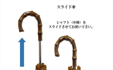 【ブロンズ】西陣織傘(チェックペイズリー柄)