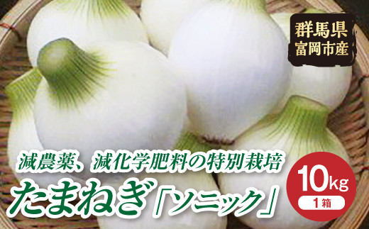
                  ≪先行予約≫【特別栽培農産物】玉ねぎ「ソニック」 10kg （2026年5月中旬より随時出荷） F20E-485
                