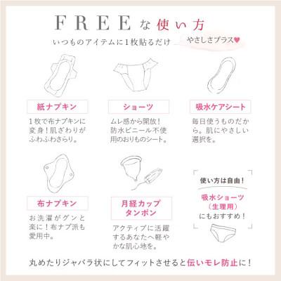 ふるさと納税 白石市 【2ヵ月毎定期便】使い捨て布ナプキン フリーナ(テープ付)レギュラーサイズ&ロングサイズセット全3回 |  | 02