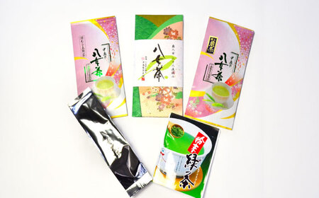 【全6回定期便】福岡銘茶八女茶 特選セット5種 合計550g 老舗製茶店の逸品《豊前市》【株式会社マル五】 [VCL124]