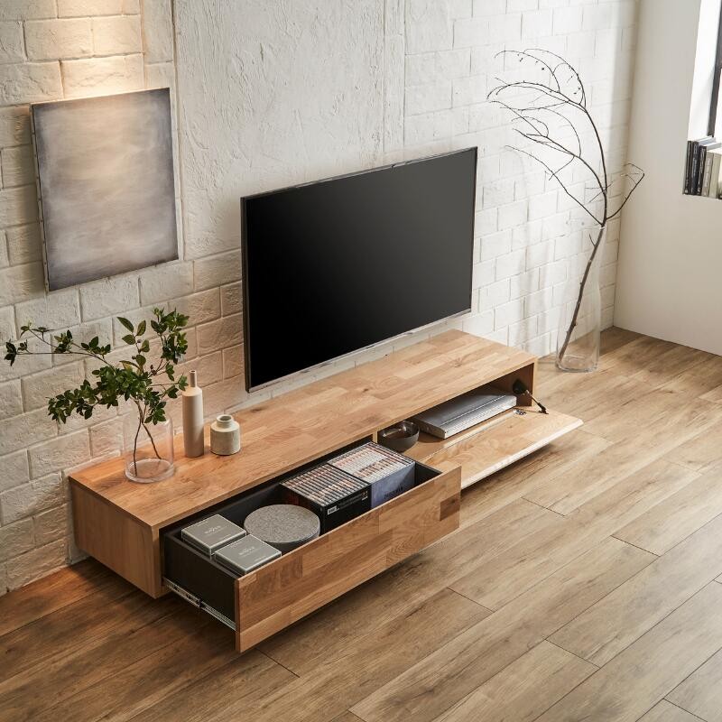 GAUSS/ガウス 180cm テレビボード 選べる2色