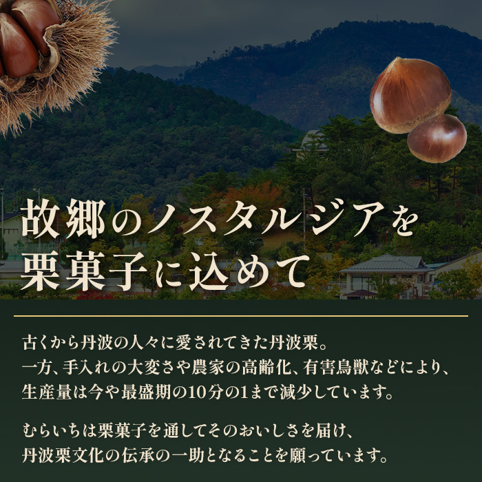 ＜先行予約！2026年11月中旬より順次発送！＞丹波栗100%使用 丹波栗と赤ワインのテリーヌ (4号12センチ・約400g)【fc-ZO001】【株式会社むらいち】