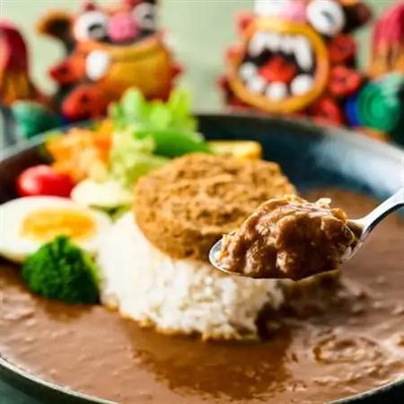 ラムポークキーマカレー　200g×3個セット【配送不可地域：離島】【1647617】