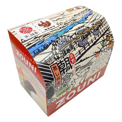 ふるさと納税 東峰村 筑前朝倉蒸し雑煮　256g×4箱(東峰村)