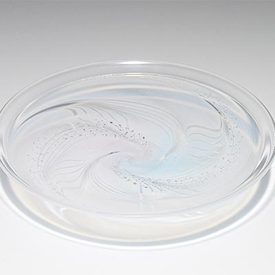 ふるさと納税 上郡町 中皿 (白) 　川原有造作