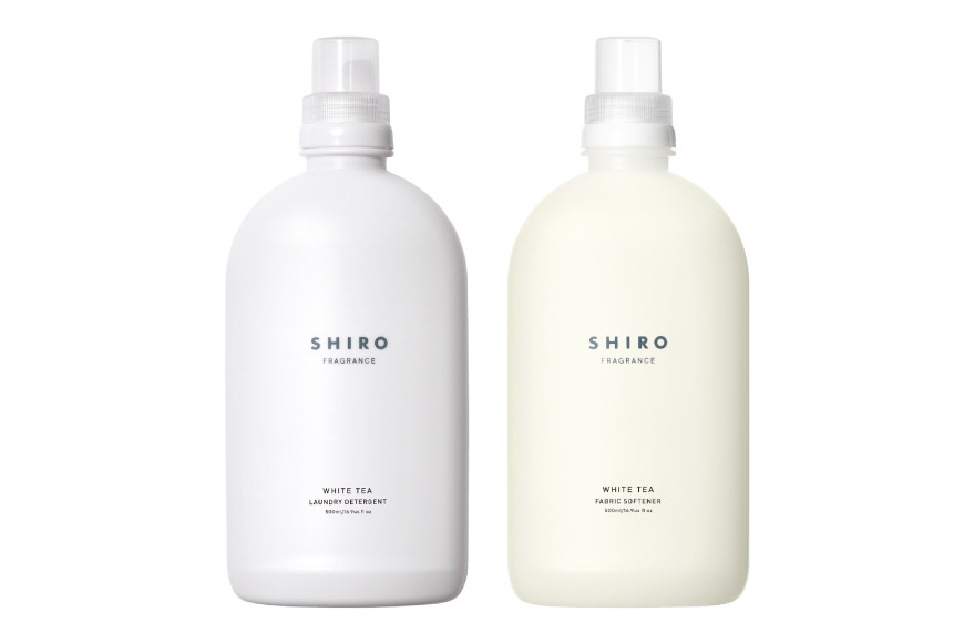 SHIRO ホワイトティー ランドリーリキッド+ファブリックソフナーセット
