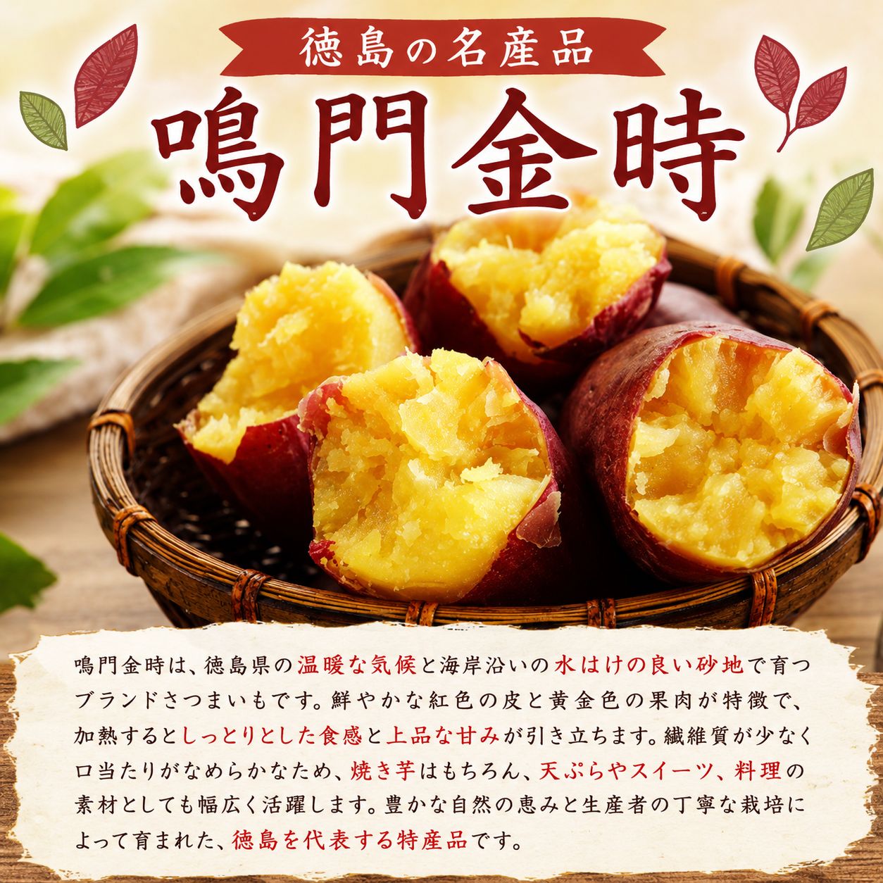 さつまいも なると金時 甘藷 500g Sサイズ ~ 2Sサイズ サツマイモ さつま芋 鳴門金時 金時 ホクホク 焼き芋 天ぷら 大学芋 スイートポテト おやつ かんしょ 純国産 徳島県