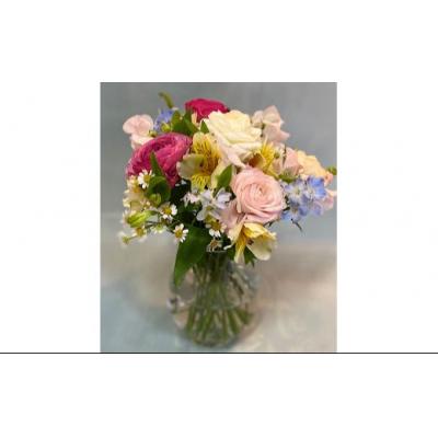 ふるさと納税 倉吉市 お花(生花)の12回定期便