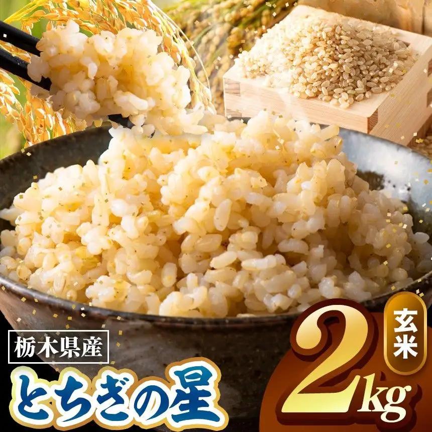 令和8年度産 先行予約 とちぎの星 玄米 約2kg