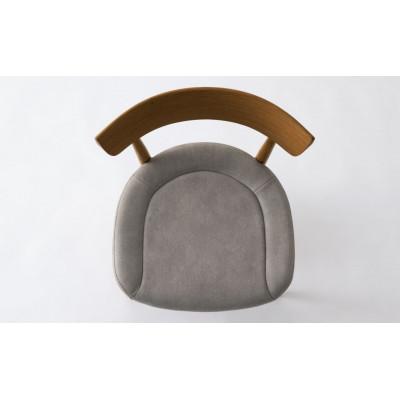 ふるさと納税 高山市 【飛騨の家具】飛騨産業　HIDA　CRESCENT　チェア(張り座)　ウォルナット　CG303 |  | 03