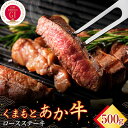 【ふるさと納税】【数量限定】 【GI認証】 くまもとあか牛ロースステーキ（500g） FKP9-471