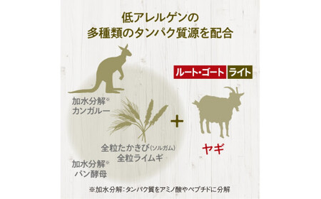 ドライドッグフード　ルート・ゴート・ライト 小粒 700g