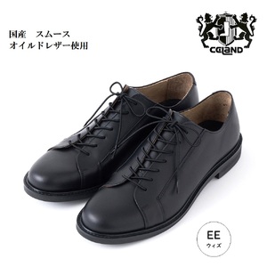 【セランド】2E ウィズ ブラック 本革 ビジネス カジュアルシューズ （紳士靴） CE-100 28.5cm