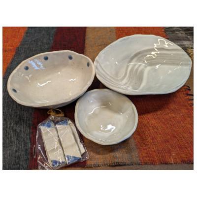 ふるさと納税 綾町 野々陶苑のお皿セット