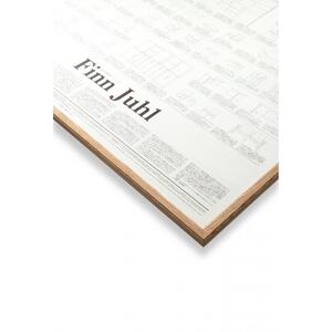 【旭川家具】オリジナルフレーム×織田コレクション図録ポスター　B1（Finn Juhl）_03431