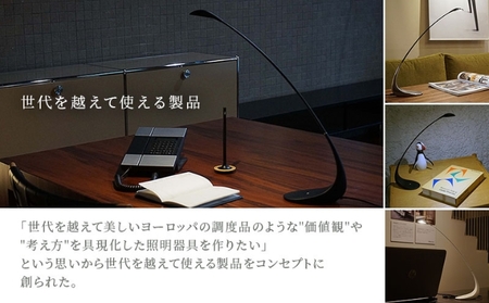 LED ライト Luce Lucciola 蛍の灯り ブラック 黒 日用品 インテリア テーブルライト LEDライト ランタン USB 作業灯 読書灯 枕元 ルームランプ 照明 明るい 