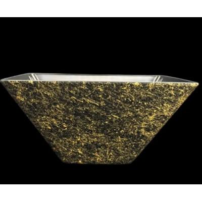 ふるさと納税 海南市 角小鉢(マット仕上げ)M　漆黒