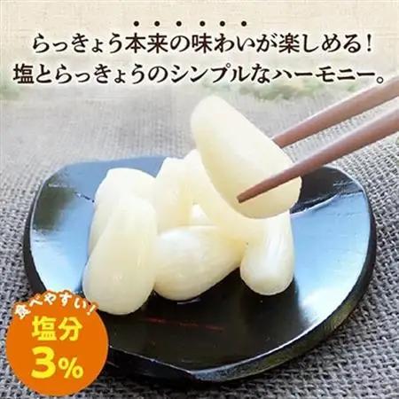 鹿児島県産砂丘らっきょう塩漬け1.8キロ【配送不可地域：離島】【1186084】